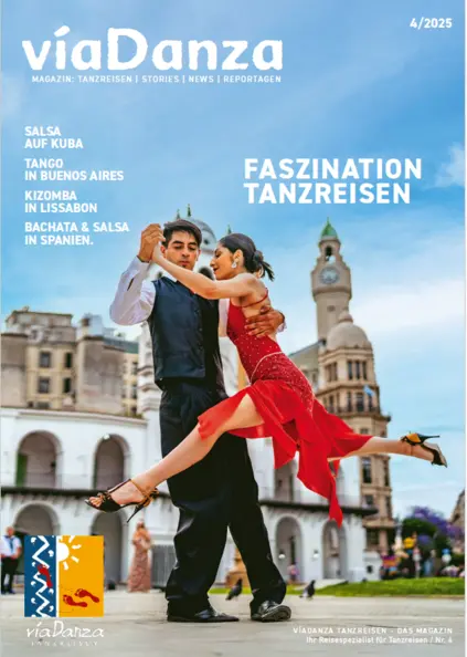 Titel víaDanza Tanzreisen-Magazin 4/2025